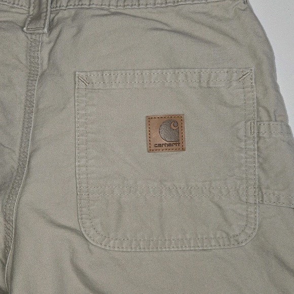 Carhartt B151 Loose Original Fit Work Pants Men's 30x32 Tan Canvas Utility Carpe - Picture 10 of 11